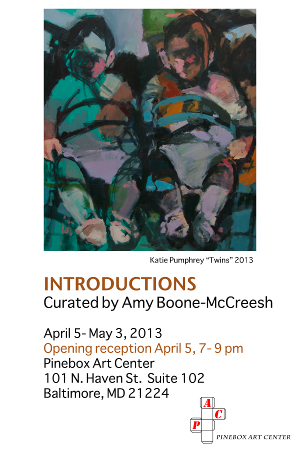 Creative Alliance | Introductions at the Pinebox Art Center, April 5 - May 3, 2013.