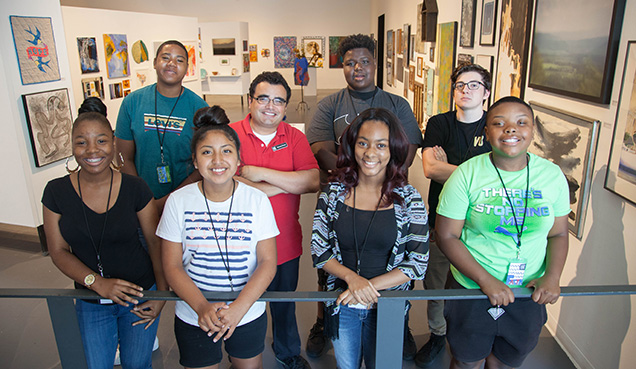 Creative Alliance | Teen Council members