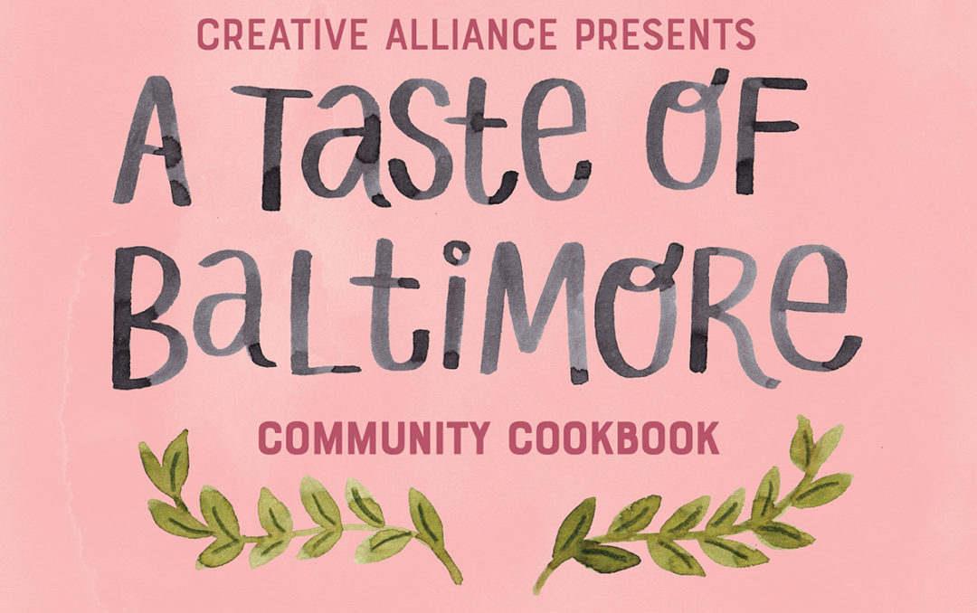 Creative Alliance | CookBook cover header