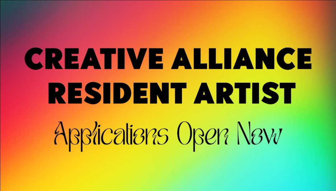 creative alliance resident artist applications