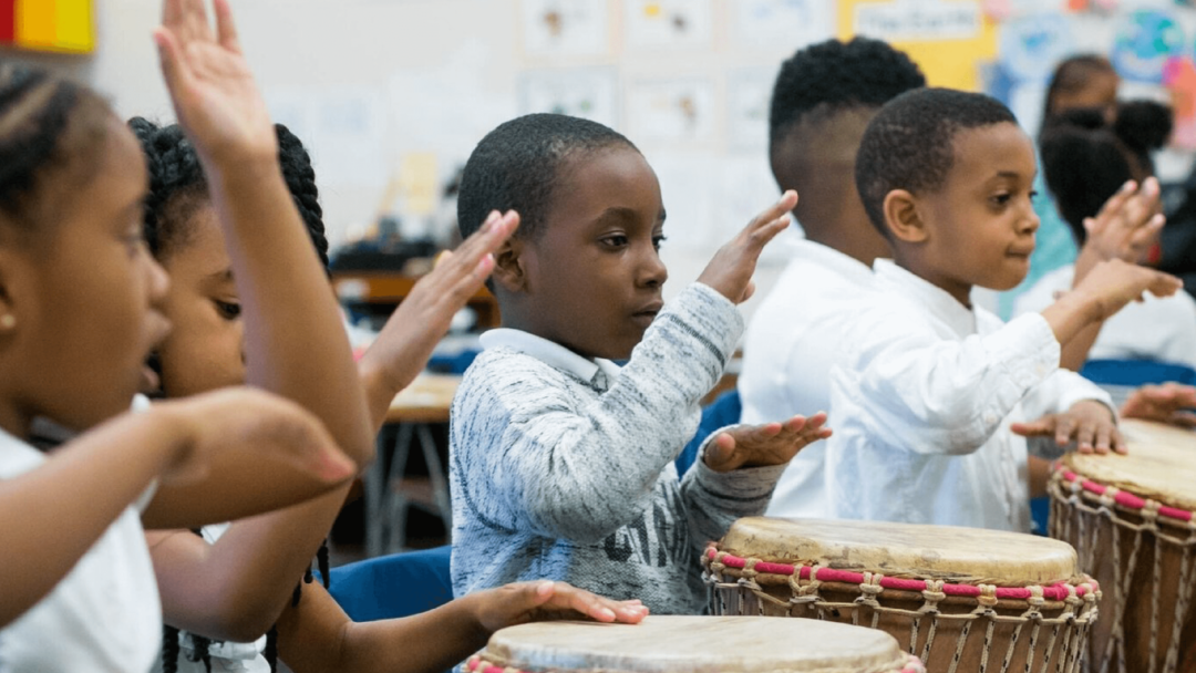 Creative Alliance | Children playing bongos