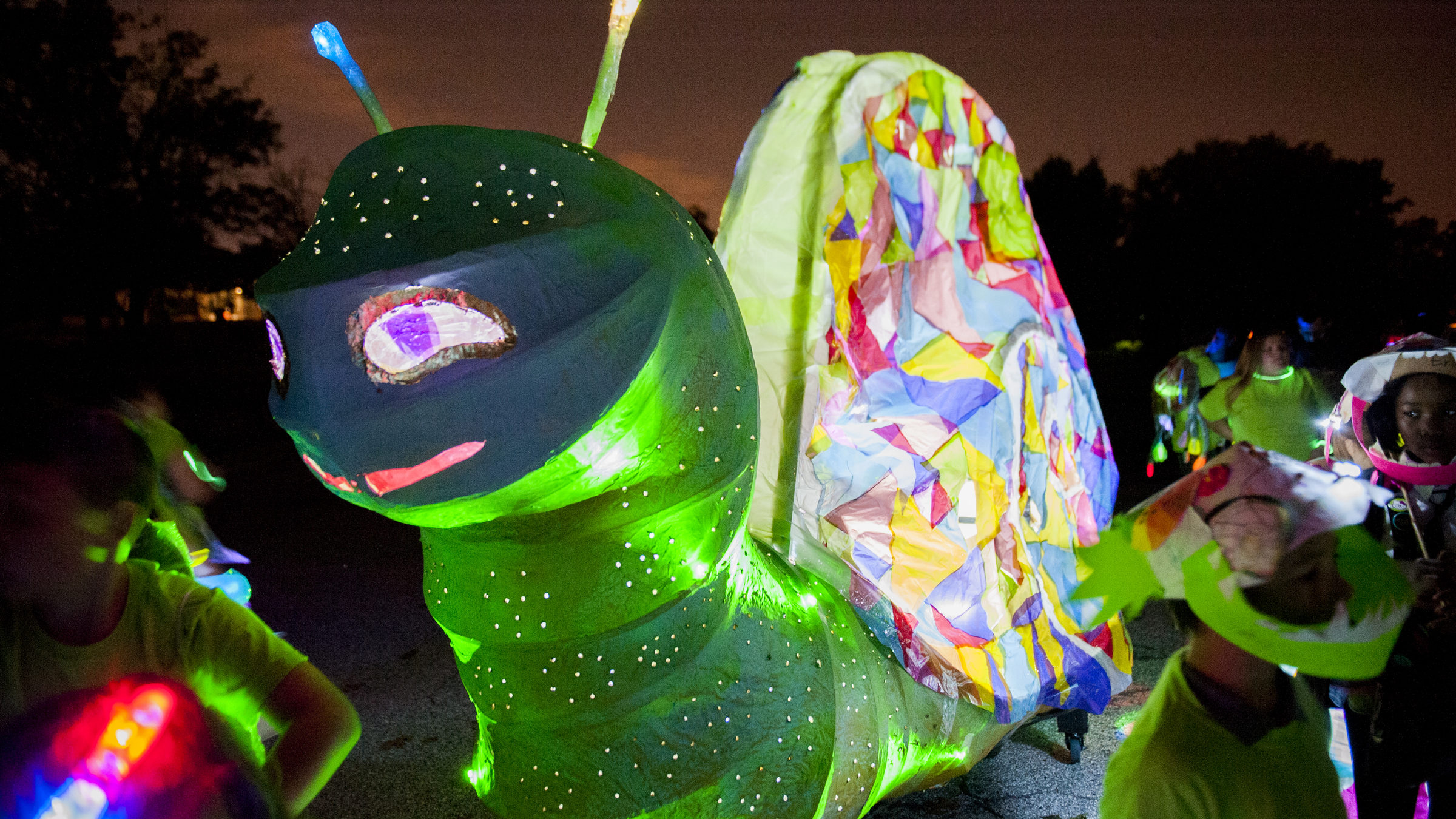 Creative Alliance | The Great Halloween Lantern Parade, Glowworm