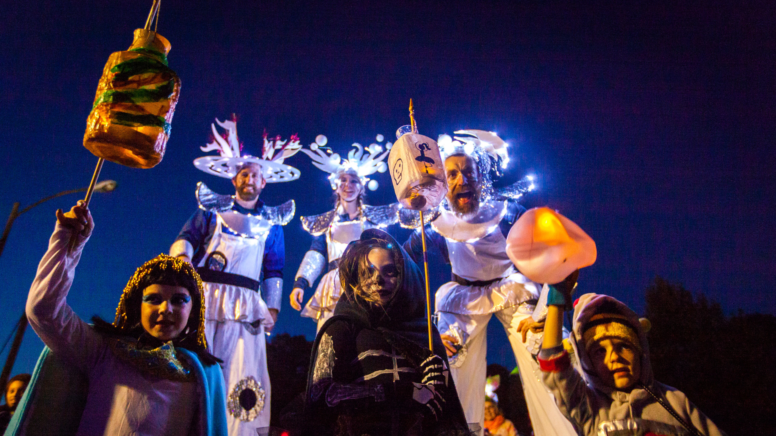 Creative Alliance | Halloween costumes and lanterns