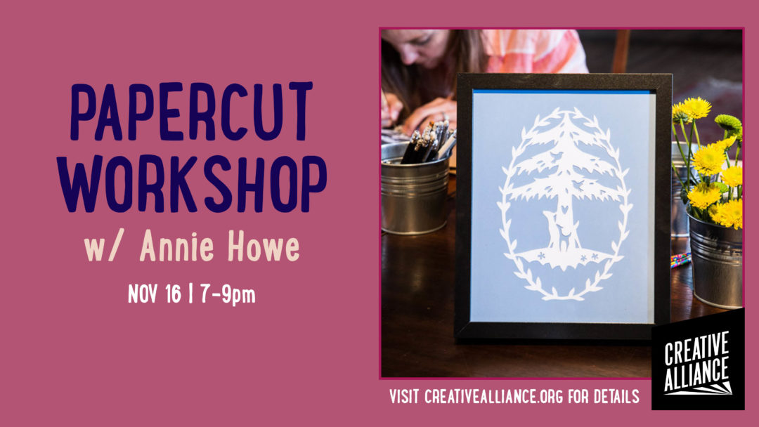 Creative Alliance | Papercut Workshop w/ Annie Howe