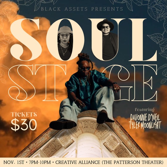 Soul Stage Flyer with Black Assets