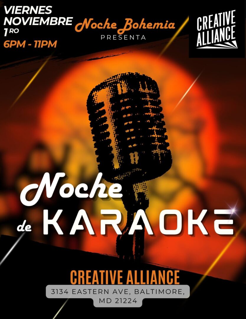 Image of a mic for the Note de Karaoke event